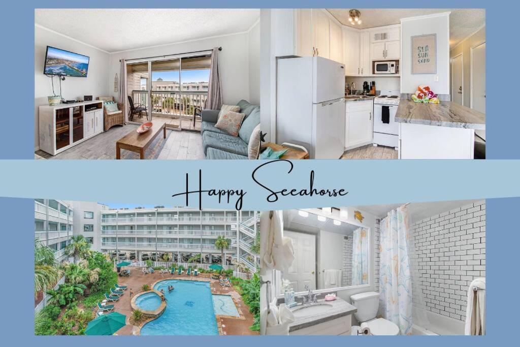 Apartamento The Happy Seahorse Galveston Exterior foto