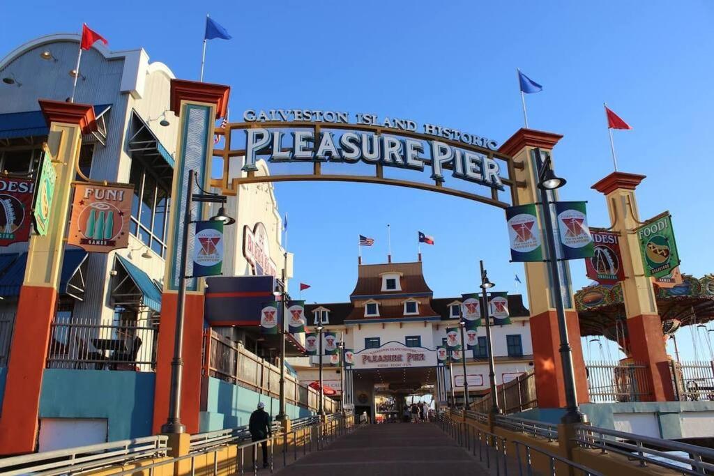 Apartamento The Happy Seahorse Galveston Exterior foto